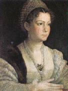 Pietro, Nicolo di Bildnis einer Dame painting